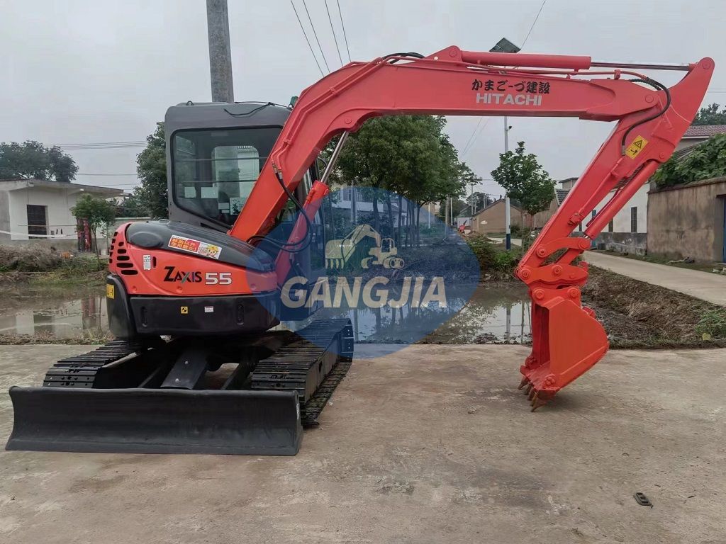 Hitachi ZX55 used mini excavator sales