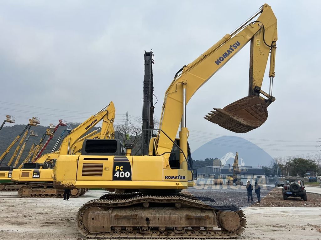 Original Komatsu PC400-8 Used excavator trading