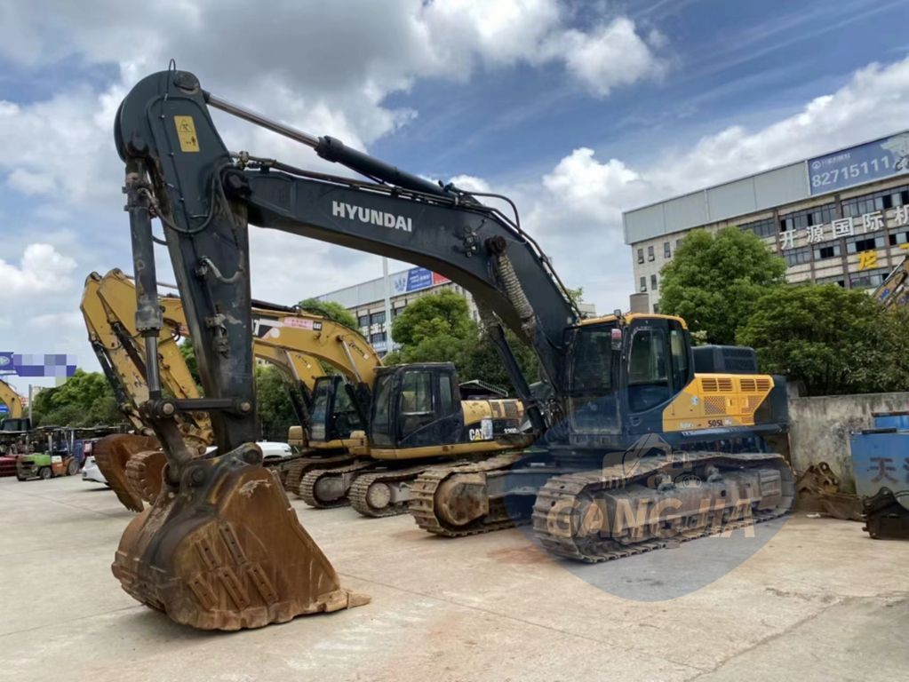 HYUNDAI 505LVS second-hand excavator trading