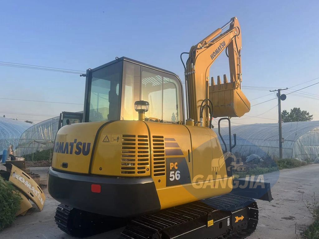 Komatsu PC56-7 used excavator sales