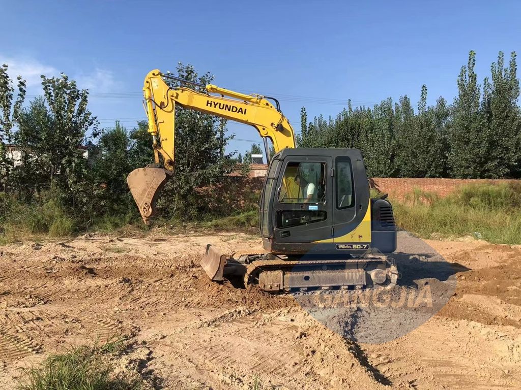 Hyundai 80-7 used excavator sales