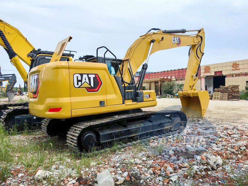 Original Cat 320GC used excavator transaction